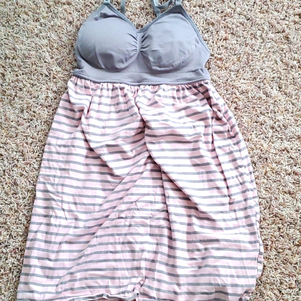 Clip Down Nirsing Nightgown